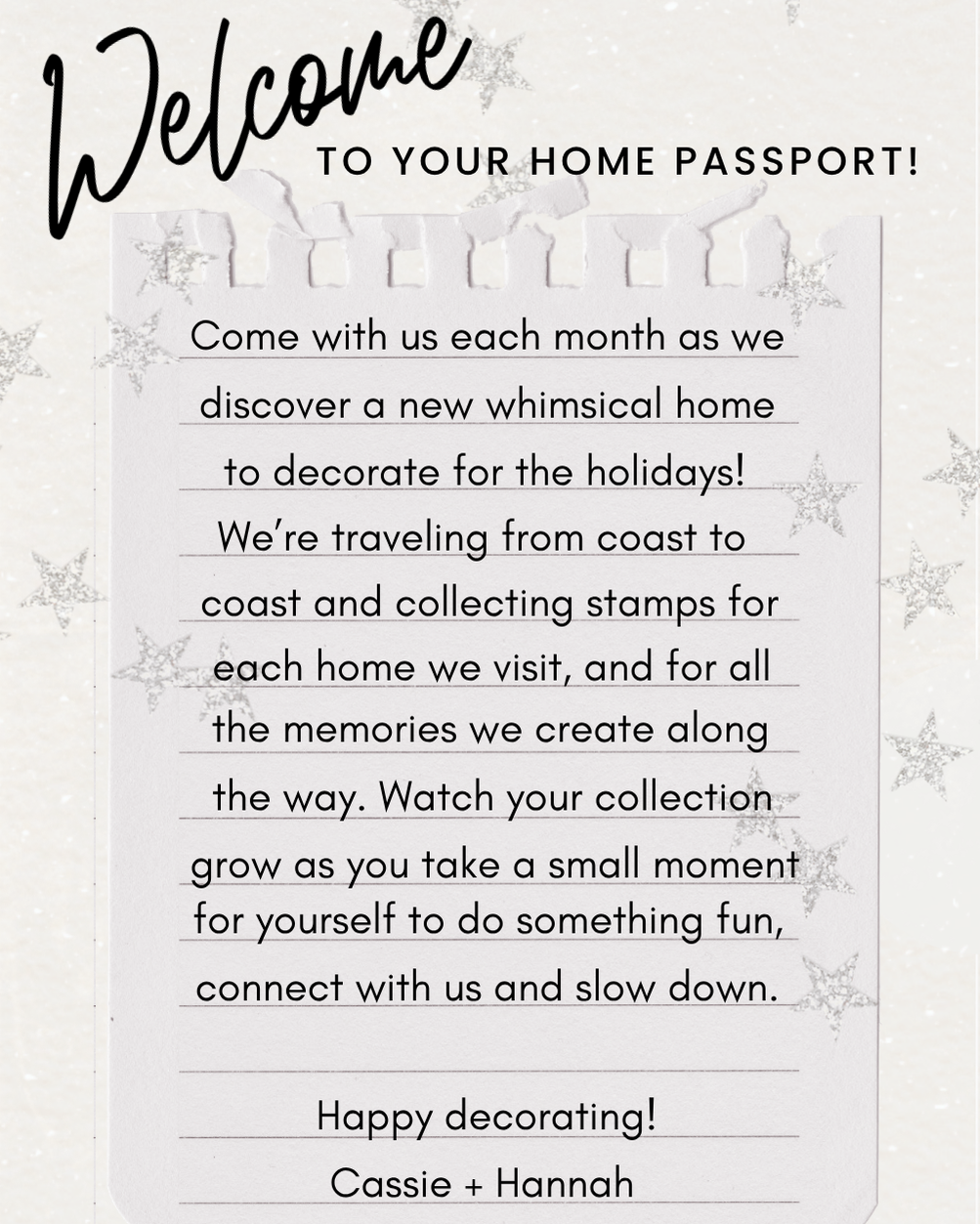 Holiday Home Passport - Coming Soon!